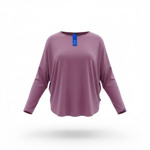 KIT AND ACE Mauve Modal Blend Dolman Top | Soft Stretch Knit | XS | Retail $109